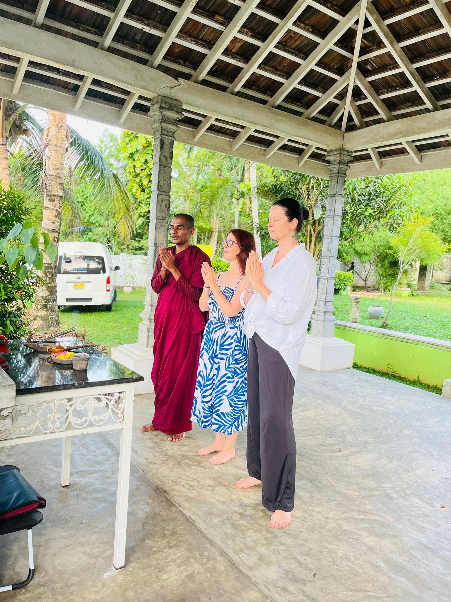 Mindful Chanting Under the Canopy