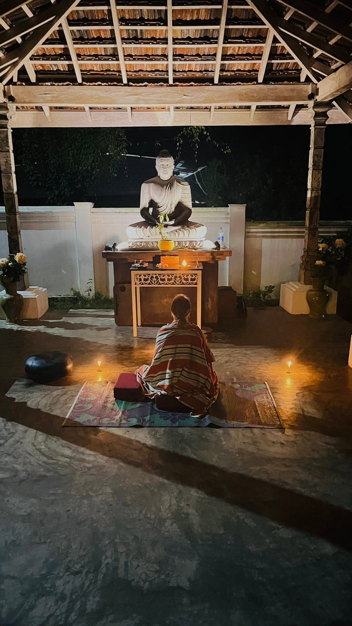 Candlelight Meditation at Vimansa